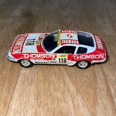 Solido France White Ferrari 365 GTB4 1/43 Model Racing Car Thomson 118