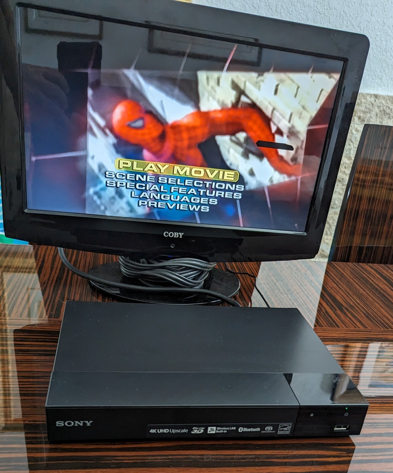 Sony BDPS6700 4K UHD Upscaling Bluray Player Wifi Netflix YouTube Hulu Pandora 27242892187 eBay