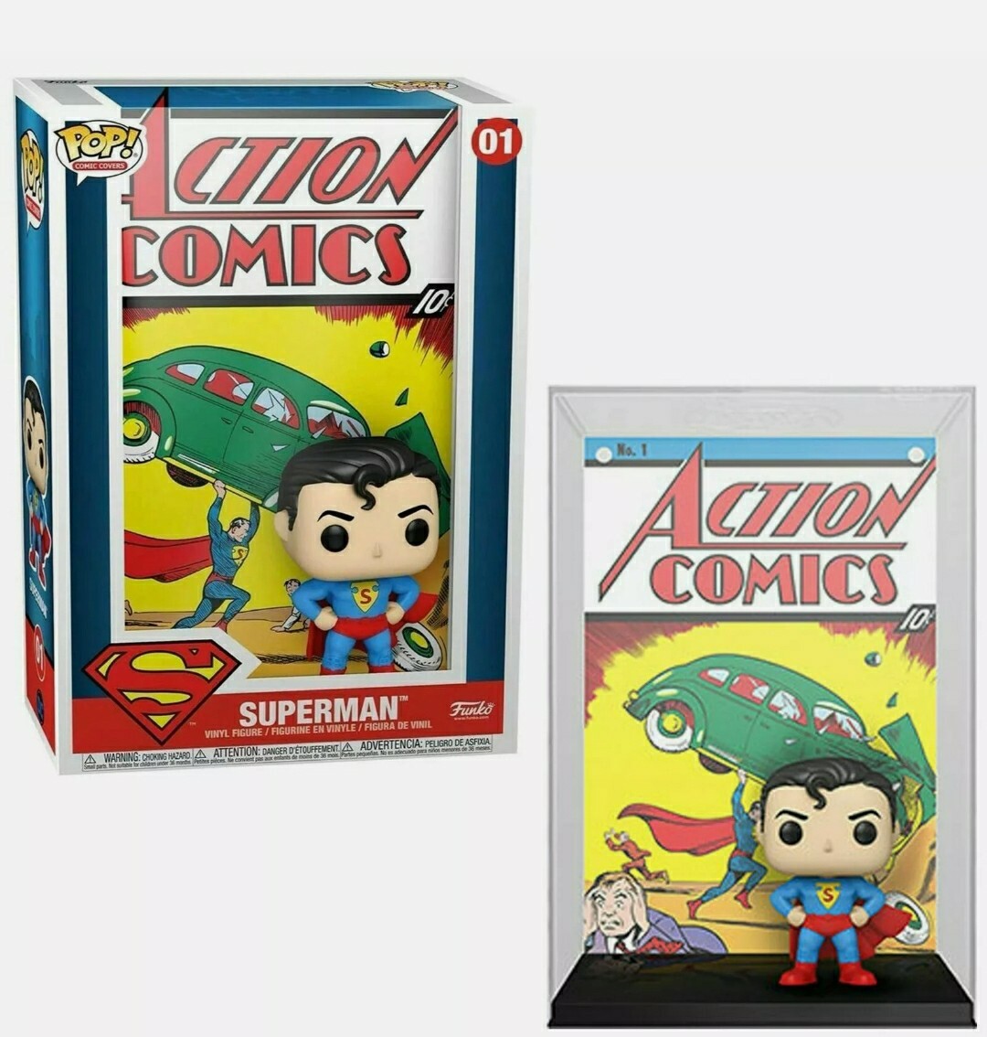 Funko Pop! Superman Action Comics Super Heroes Comic Cover