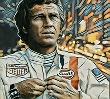 Steve McQueen Art Print by Hey Citizen Images - Limited Edition