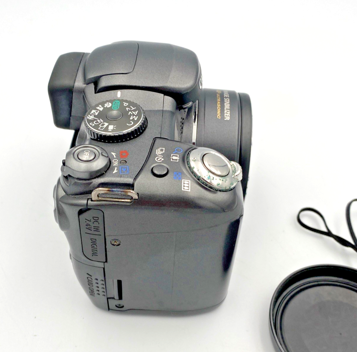 Canon PowerShot S3 IS 6MP Digital Camera 12x Zoom Flip Screen FOR
