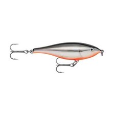 32983) Rapala TWITCHIN' RAP 8 TWR-8 #RDB Red Belly, Reissue model!