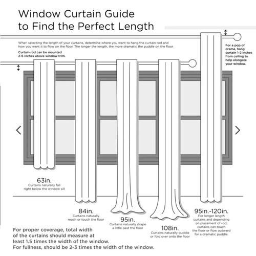 2 Davinci Embroidery 50"-95" Ivory 100% Black out one Grommet Curtain Panels - Picture 5 of 6