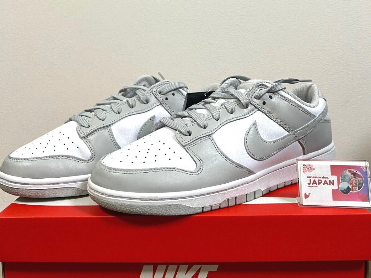 海外ブランド Fog Grey DD1391-103 Low Dunk Nike White men's Dust Photon Gray Light 靴