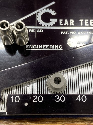 PIC DESIGN ALUMINUM SPUR GEAR 48 PITCH 24 TEETH 3/16 BORE PRECISION ANODIZED - 第 5/12 張圖片