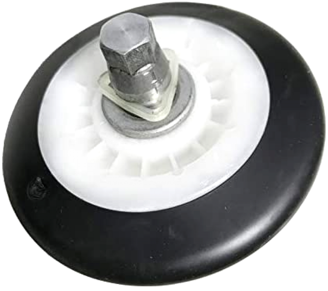 4 Pack Nispira 4581EL2002C Dryer Drum Roller Assembly for LG