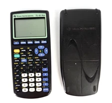 Texas Instruments Ti-83 Plus Graphing Calculator Includes Slide Cover