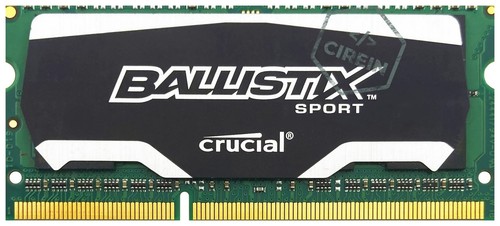 Micron Crucial 4GB DDR3 PC3-10600 1333MHz 204 Pin 1.5V Non-ECC SO-DIMM RAM - Zdjęcie 4 z 4