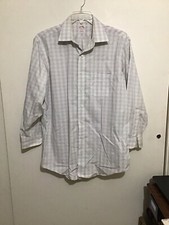 Men  s Brooks Brothers Original Polo L/S Button Up Dress Shirt Size 16 1/2 - 2/3