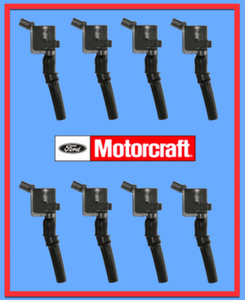 8X Ignition Coils REPLACE MOTORCRAFT DG511 4.6L 5.4L 6.8L V8 V10 Lincoln Mercury 8X Ignition Coils REPLACE MOTORCRAFT DG511 4.6L 5.4L 6.8L V8 V10 Lincoln Mercury