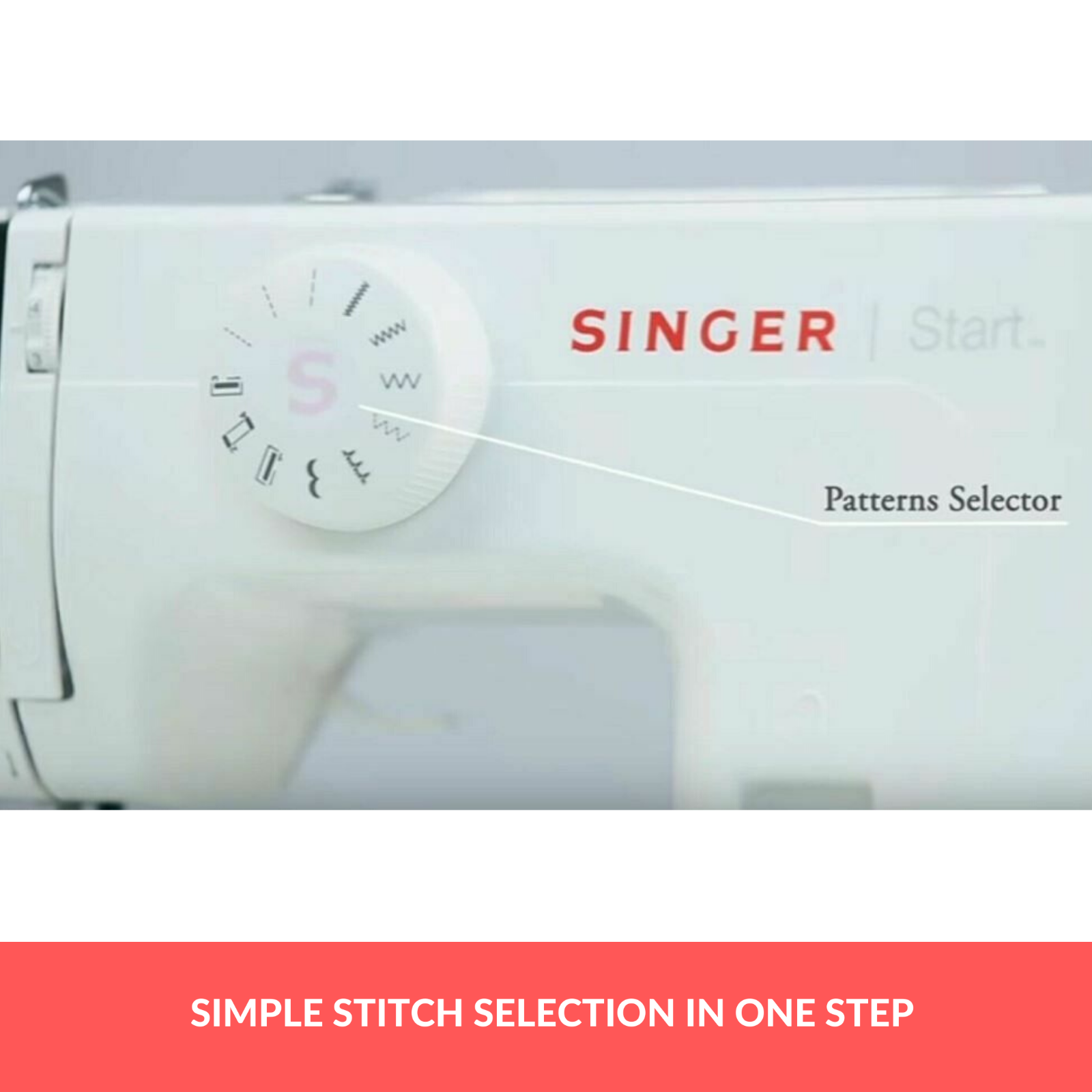 Singer Sewing Machine with 12 Stitches Functions 6 Stitches LED