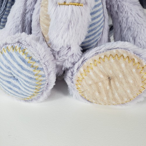 Demdaco Oddball Elefant Plüschtier Lovey Stofftier Lavendel 13 Zoll weiches Geschenk - Bild 8 von 14