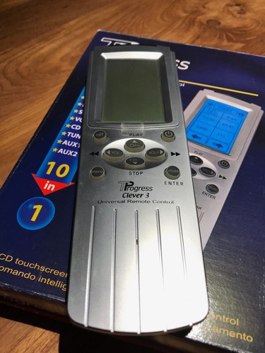 TProgress Clever 3 Universal Fernbedienung programmierbar 10 in 1 Touchscreen - Bild 7 von 12