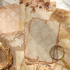 30Pcs Vintage Scrapbook Paper DIY Junk Journal Planner Supplies Wall Collage Art