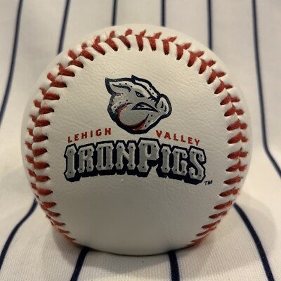 Iron Pigs Lehigh Valley MILB White 2013 Baseball Ball Souvenir Promotional