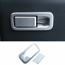 Matte Silver Co-Pilot Storage Box Handle Cover Trim For Kia Sportage 17-2022