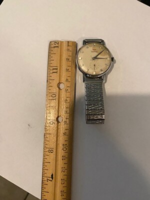 WALTHAM Vintage Watch Manual Winding  Men Small Second timer run well