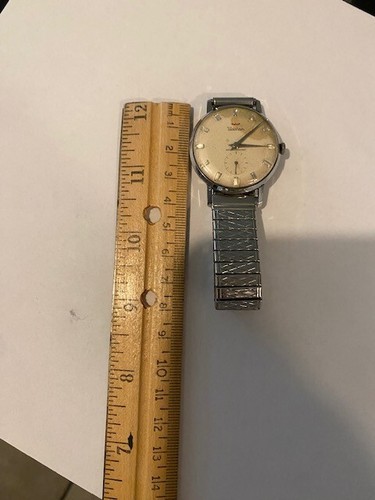 WALTHAM Vintage Watch Manual Winding Men Small Second timer run well