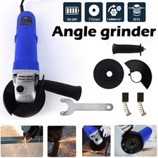 Electric Angle Grinder 115mm Small Angle Grinding Heavy Duty 4800W 12000RPM Tool
