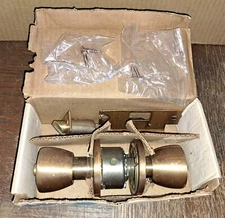 Russwin Emhart Cylindrical Lockset 420 Interior Door Lock Brushed Bronze 2015