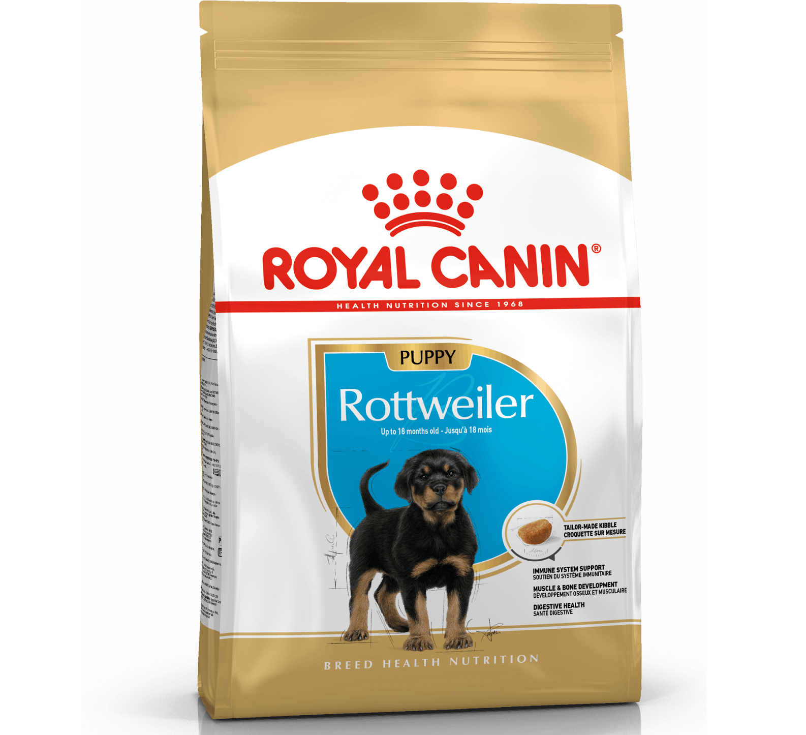 ROYAL CANIN PUPPY ROTTWEILER BREED 12kg : Dog Dry Kibble Food rc Junior Pet Feed