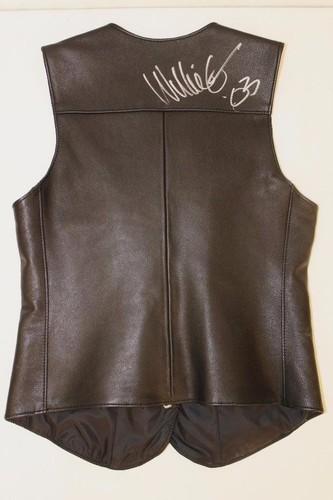 Harley Davidson Woman's Black Leather BASIC SKINS Vest Size Small Made in USA - Picture 6 of 11