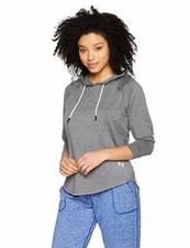 NWT Under Armour Women's Featherweight Fleece Oversize Hoodie Gray XS
