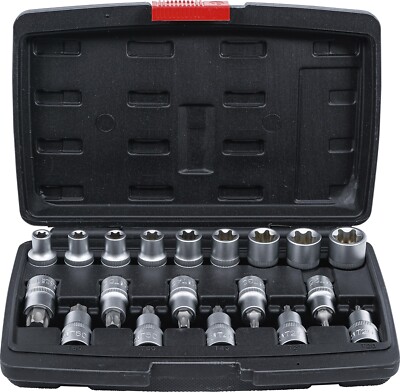 BGS Torx Steckschlüssel Nüsse T und E Profileinsätze 1/2 Zoll