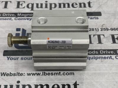 (Lot of 2)SMC Actuator - NCDQ2B40-20D w/Warranty