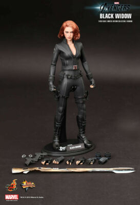In Stock 1/6 Hot Toys Mms178 Marvel The Avengers Black Widow