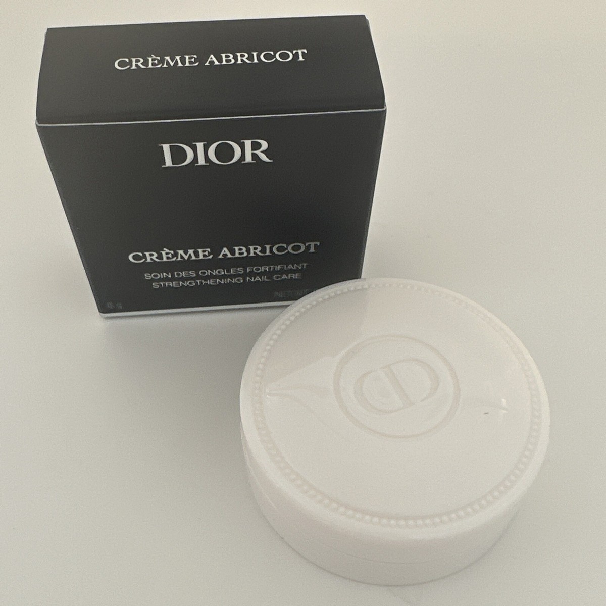 Christian Dior Creme Abricot Fortifying Cream for Nails Sealed 8g