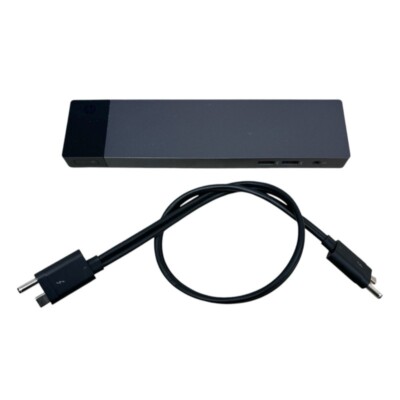 HP Elite ZBook Thunderbolt 3 Docking Station HSTNN-CX01 w/ USB-C Cable