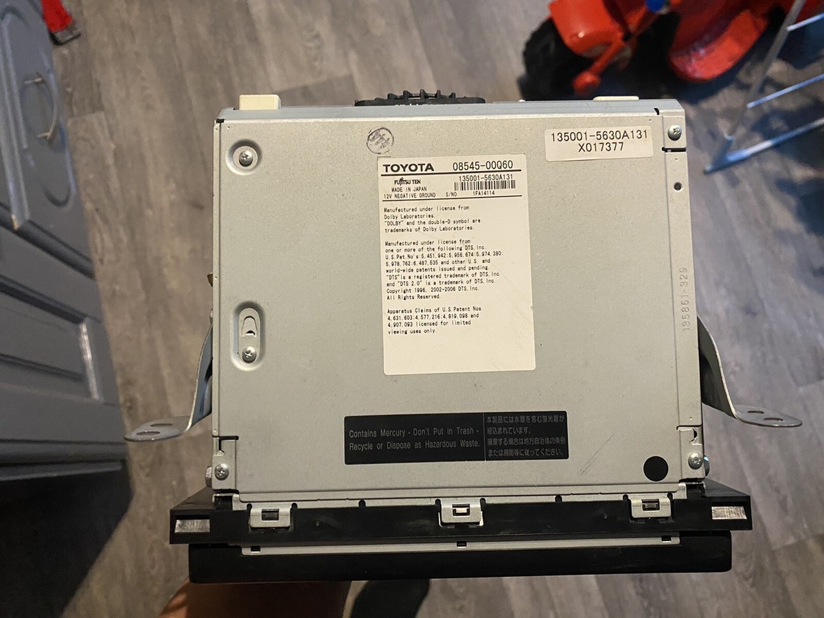 TOYOTA　08545-00Q60 Toyota Alphard 06-09 Navigation Radio Cd Player TV HDD DVD Head