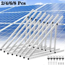 Adjustable Solar Panel Tilt Mount PV Brackets for Any Flat Surface RV Roof Boat