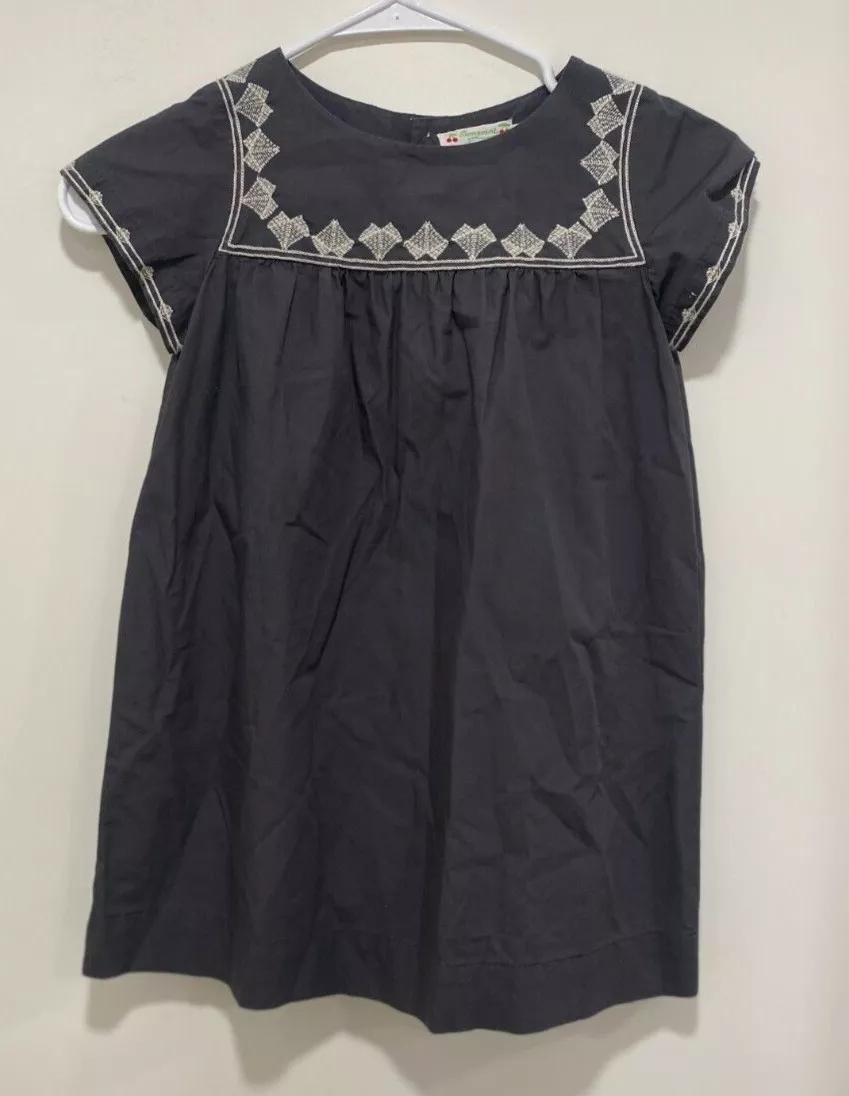 Bonpoint short-sleeve dress - Black