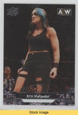 2023 Upper Deck AEW All Elite Wrestling Speckled Foil Kris Statlander READ d8g