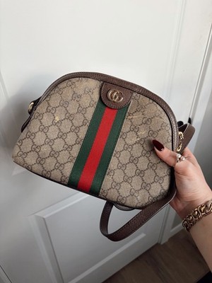 Gucci GG Supreme Ophidia Small Dome Crossbody Bag