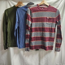 Boys Lot of 4 Long Sleeve Tshirts Size L 13-14 GUC