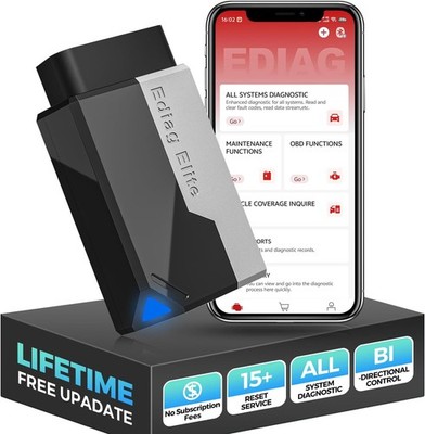 KINGBOLEN EDIAG Elite KFZ OBD2 Diagnosegerät Alle System Auto Scanner 15 Reset