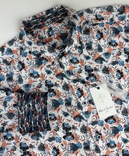 Robert Graham ABINGDON Floral Shirt Paisley Cuff Classic Long Sleeve L NWT 198