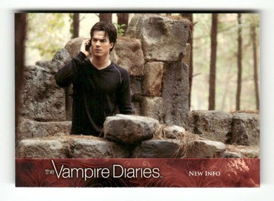 2013 Cryptozoic Vampire Diaries S2 29 Candice King Paul Wesley BXCP55