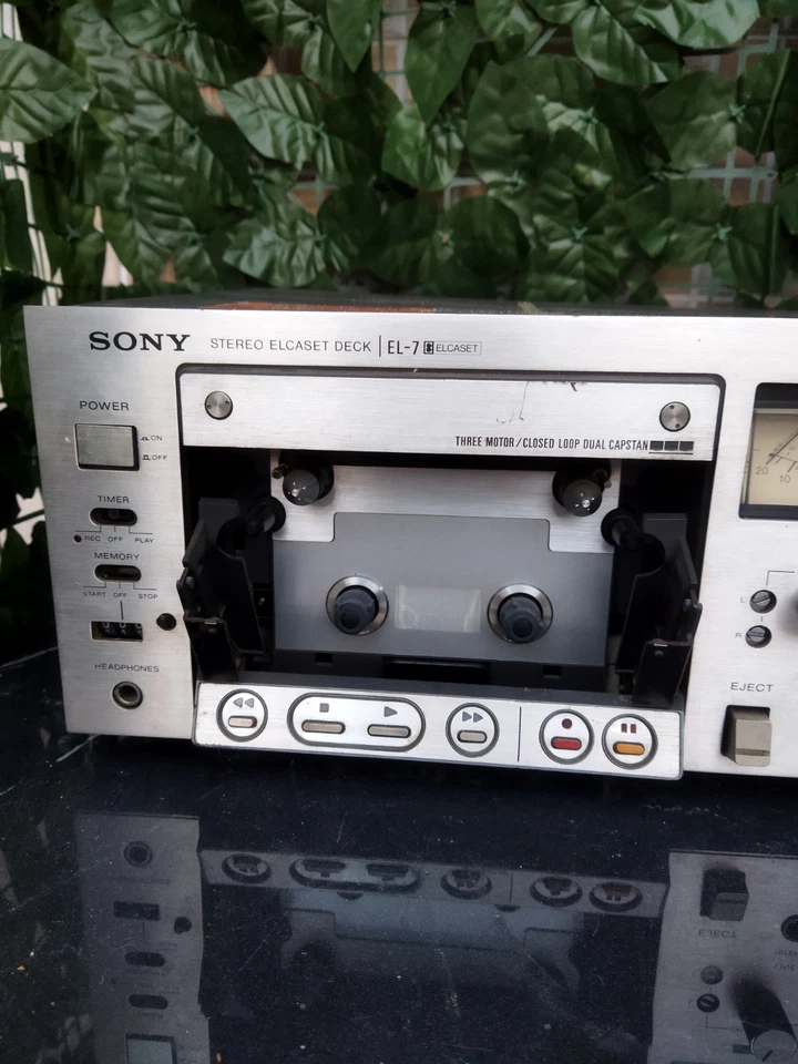 Registratore SONY EL-7 Elcaset Foto 3 de 4
