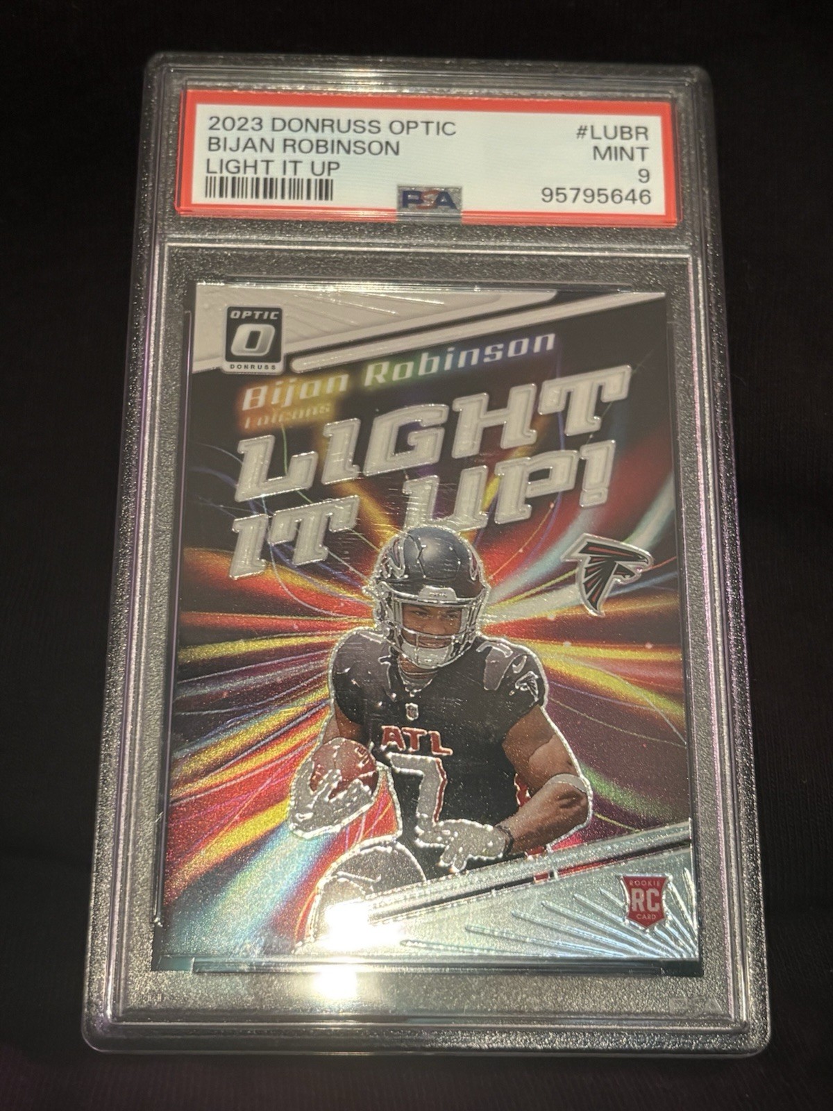 BIJAN ROBINSON 2023 Panini Donruss Optic - Light It Up ROOKIE (RC)