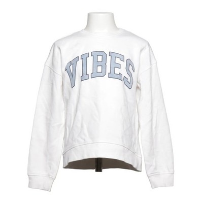 Mango, Sweatshirt, Größe: 140, Weiß, Print, Sweat, Mädchen #lZS
