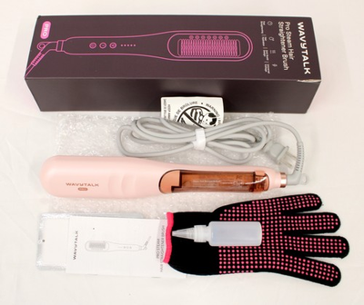 #ad Wavytalk Steamline Pro Steam Hair Straightener 3 in 1 Straightening Brush X1 $46.95