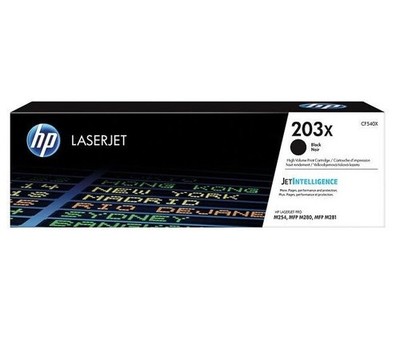 HP 203X Schwarz // Original LaserJet Tonerkartusche mit hoher Reichweite    Tone