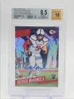PATRICK MAHOMES II 2017 PRESTIGE ROOKIE BRONZE RC AUTO /10 BGS 8.5 Q1496