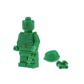 1x LEGO Minifigure Toy Story Soldier Army Man Helmet Telescope RC 30071 toy001
