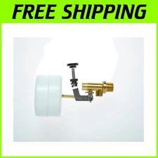 Heavy-Duty Brass Float Valve, Easy Adjustment