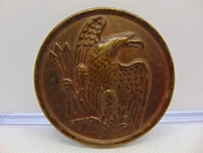 Civil War Federal   Eagle Breast Plate 2 1/2"